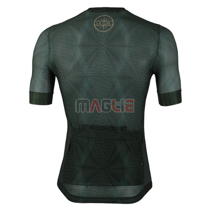 Maglia Le Col Manica Corta 2020 Scuro Verde - Clicca l'immagine per chiudere